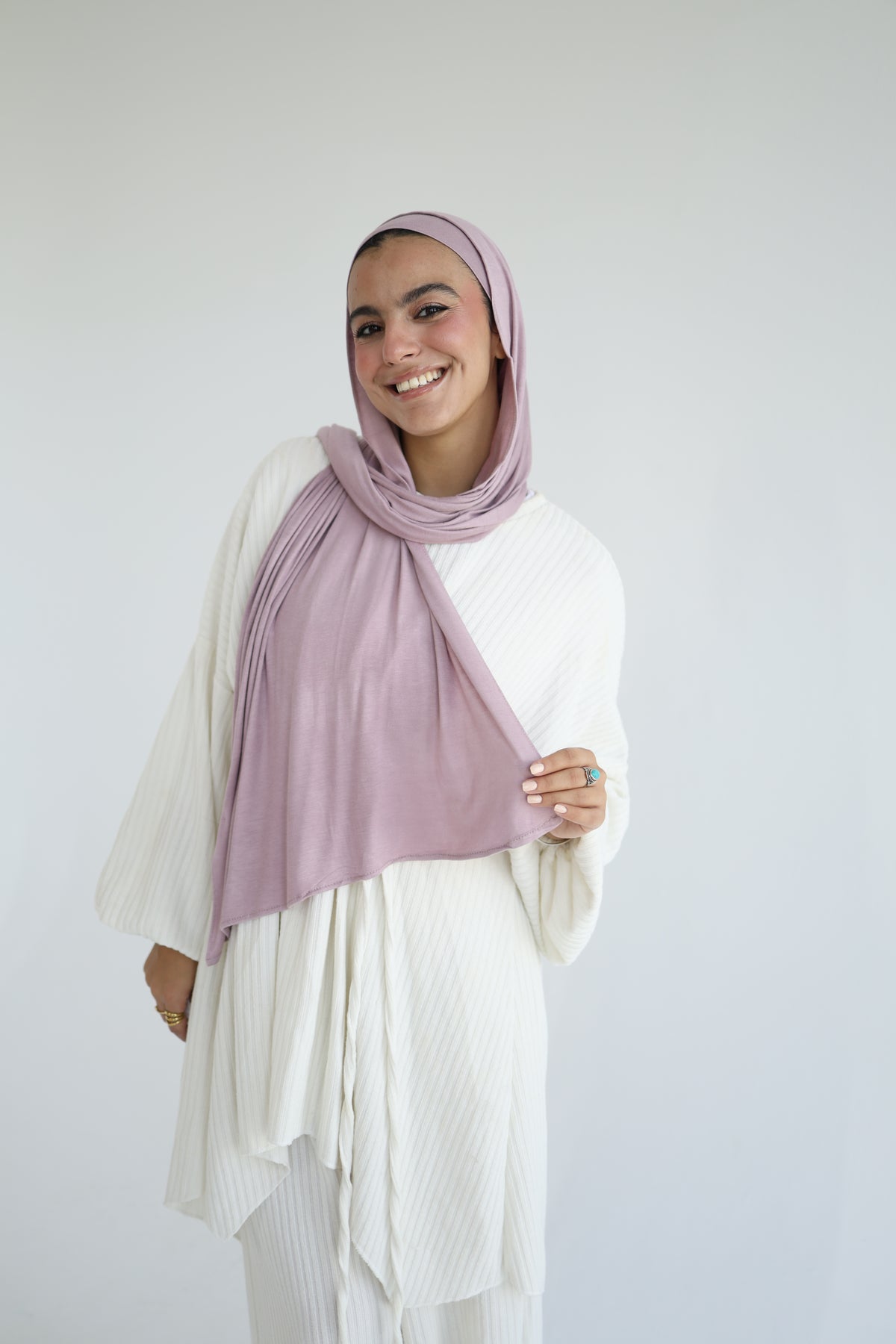 Kuwaiti Cotton Lycra With Bandana