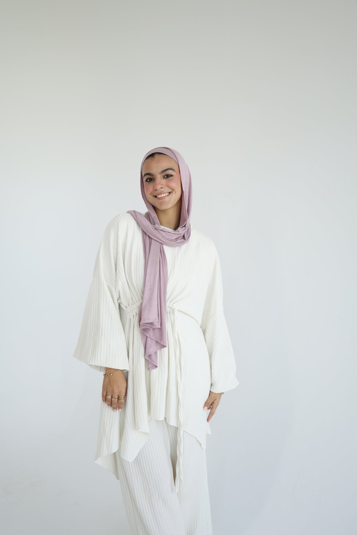 Kuwaiti Cotton Lycra With Bandana