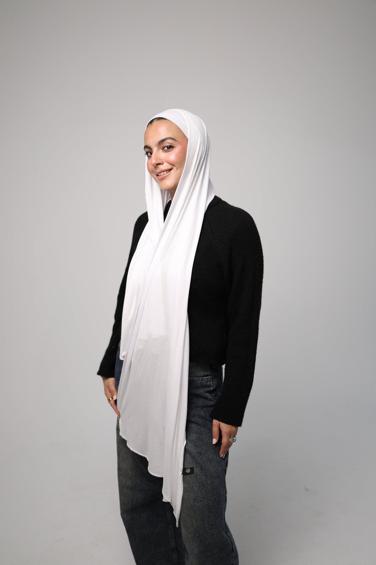 Kuwaiti Cotton Lycra With Bandana