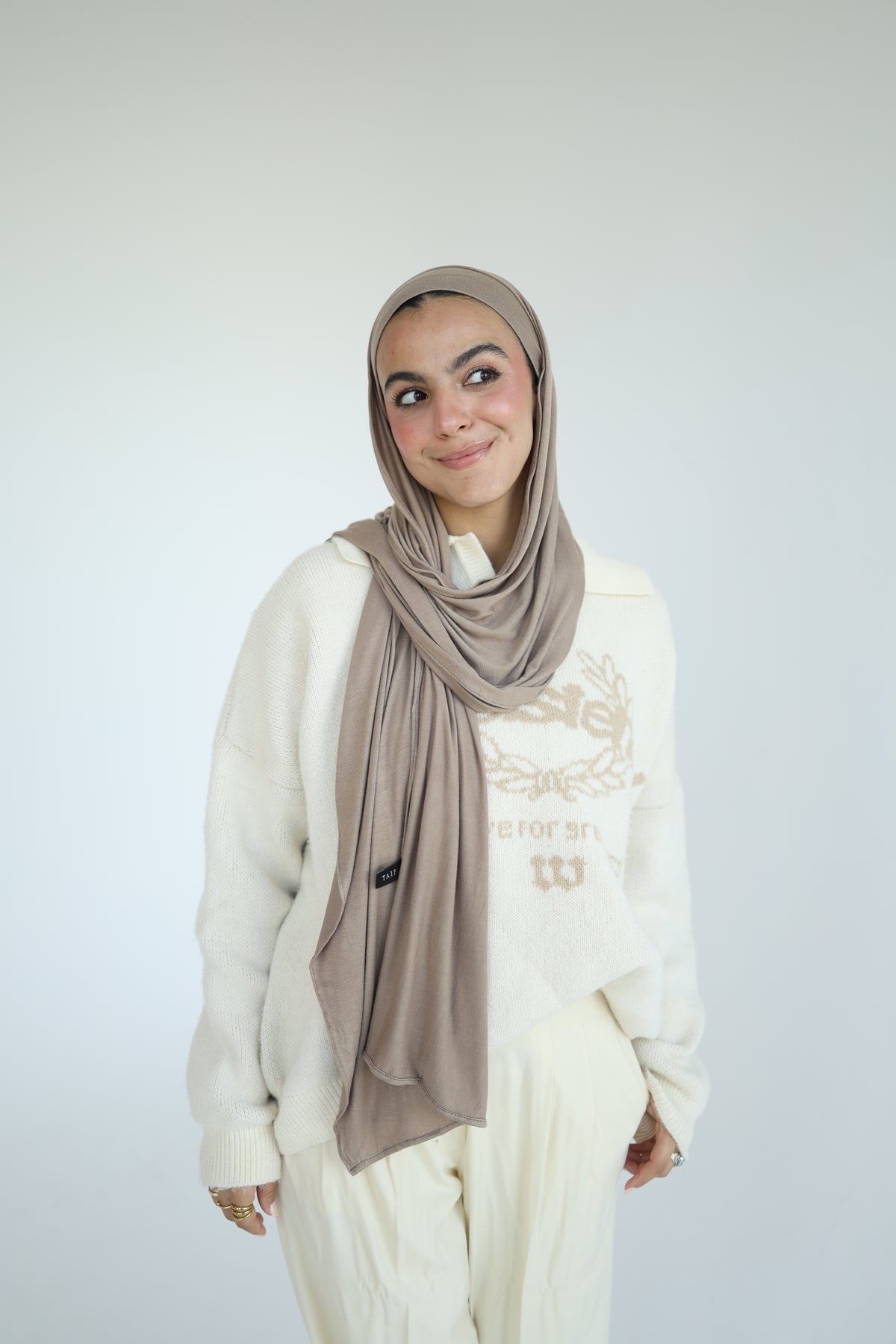 Kuwaiti Cotton Lycra With Bandana