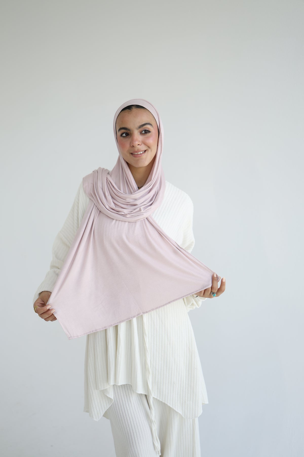 Kuwaiti Cotton Lycra With Bandana